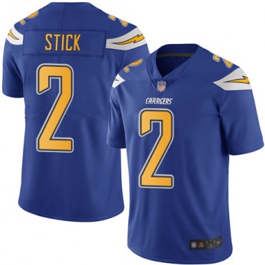 Los Angeles Chargers NFL Football Easton Stick Electric Blue Jersey Men Limited  #2 Rush Vapor Untouchable->los angeles chargers->NFL Jersey